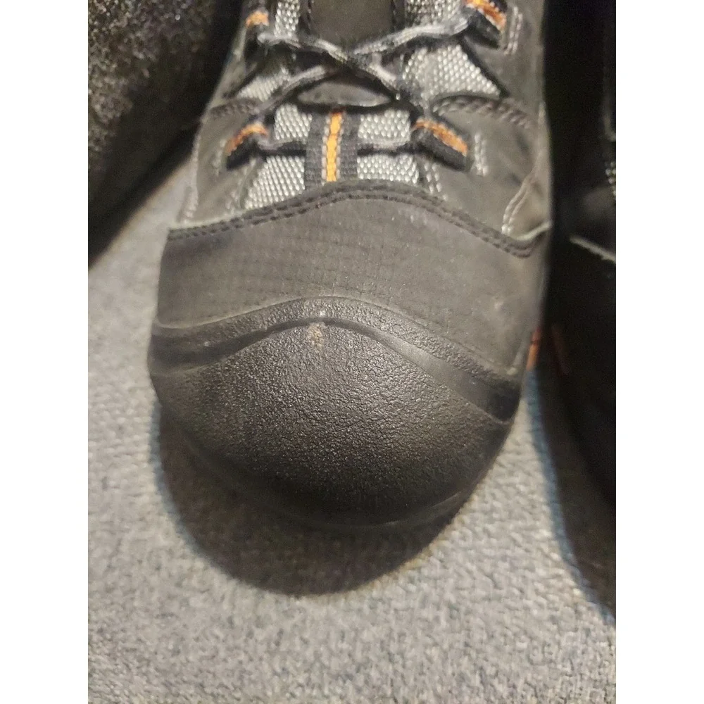 KEEN Utility‎ Braddock Men's 14D Black Bossa Nova Steel Toe Low Hiker Work Shoes